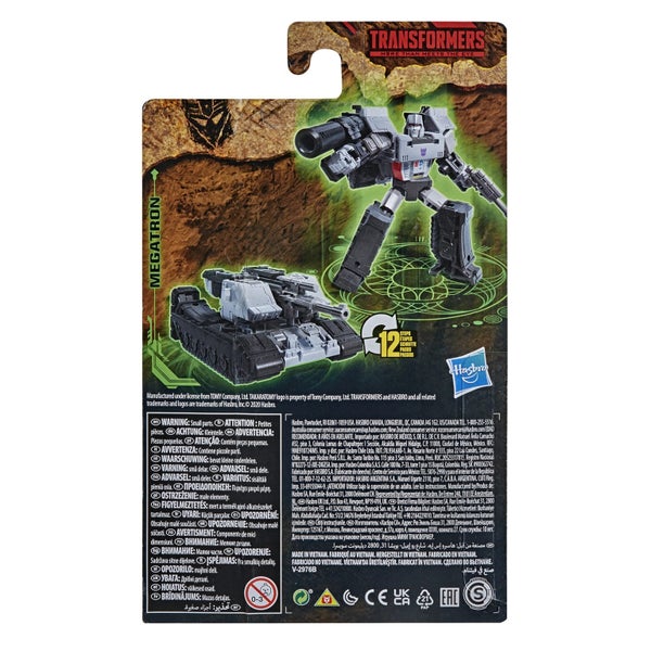Transformers Megatron WFC-K13 War for Cybertron 3.5" Action Figure NEW Carousel 2