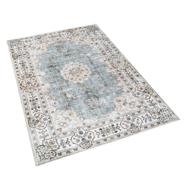 Goslash Picks Floor Rug Short Pile Washable Vintage Carpet Soft Plush Non Sli... Carousel 2