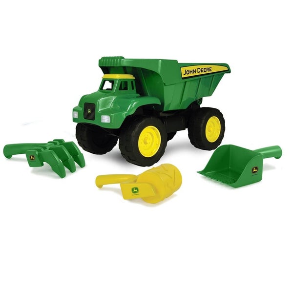 John Deere 38cm Big Scoop Dump Truck with Sand Tools Carousel 1
