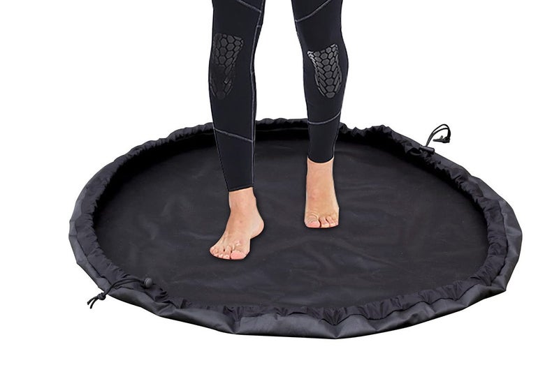 Surfing Wetsuit Changing Mat Pool Pad Carry Dry Bag with Drawstring Carousel 1