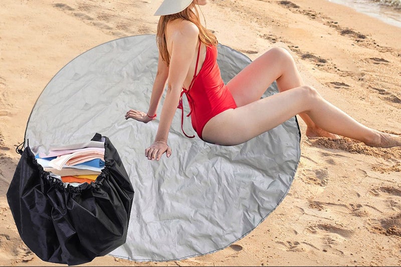Surfing Wetsuit Changing Mat Pool Pad Carry Dry Bag with Drawstring Carousel 2