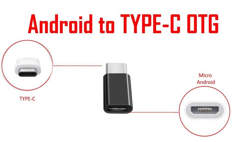 PTN Android Mirco to Type-C Converter Adapter Micro USB to Type-C Carousel 1