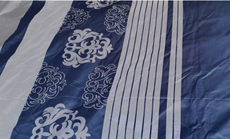 7p LIVEINSTYLE OVERSIZED PRINTED COMFORTER set SUPER KING #20 Carousel 2