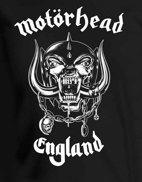 Motorhead T Shirt England Band Logo new Official Womens Black Carousel 2