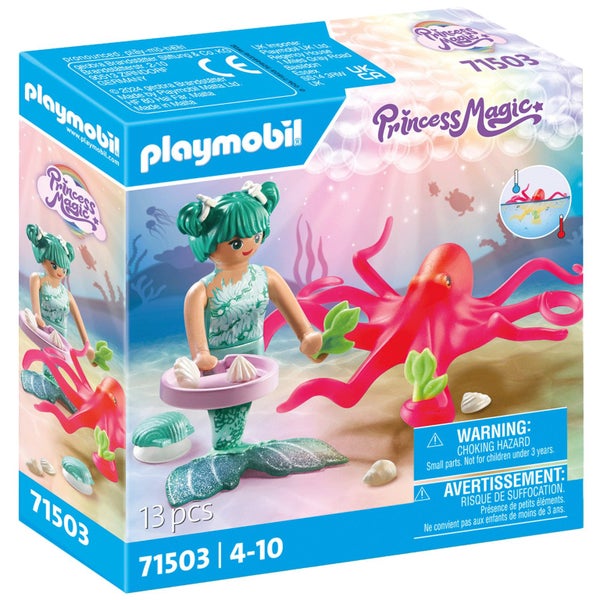 Playmobil Mermaid with Colour Changing Octopus Carousel 1