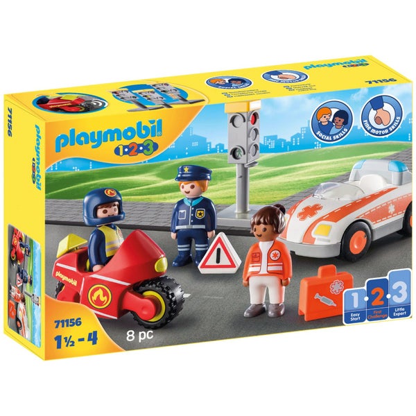 Playmobil 1.2.3 Everyday Heros Carousel 1