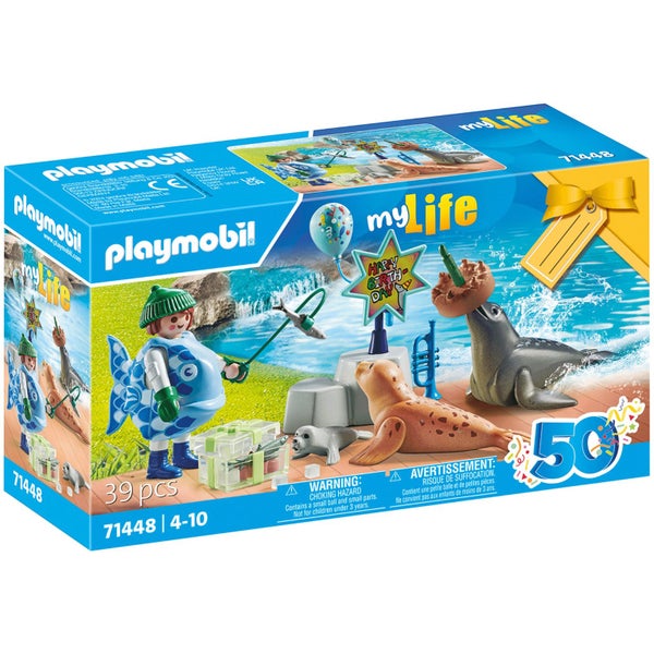 Playmobil Keeper with Animals Gift Set Carousel 1