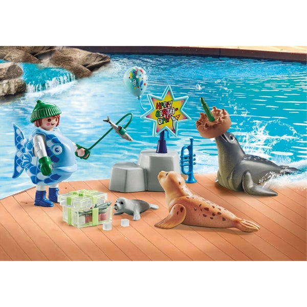 Playmobil Keeper with Animals Gift Set Carousel 2