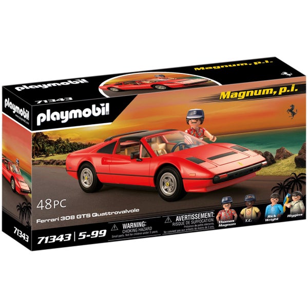 Playmobil Magnum PI Ferrari 308 Carousel 1