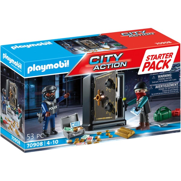 Playmobil Starter Pack Bank Robbery Carousel 1