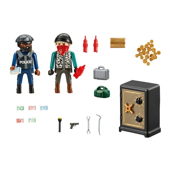 Playmobil Starter Pack Bank Robbery Carousel 4