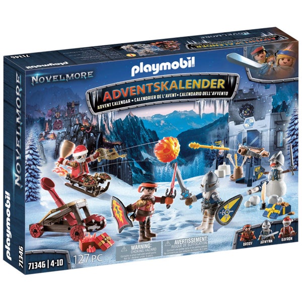 Playmobil Advent Calendar Novelmore - Battle In The Snow Carousel 1