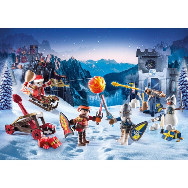 Playmobil Advent Calendar Novelmore - Battle In The Snow Carousel 2