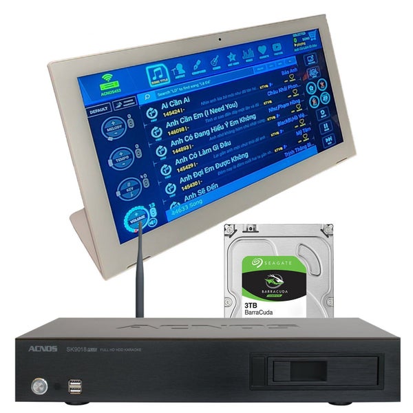 ACNOS SK9018PLUS + KTV Touch Screen (Package Deal) Carousel 1