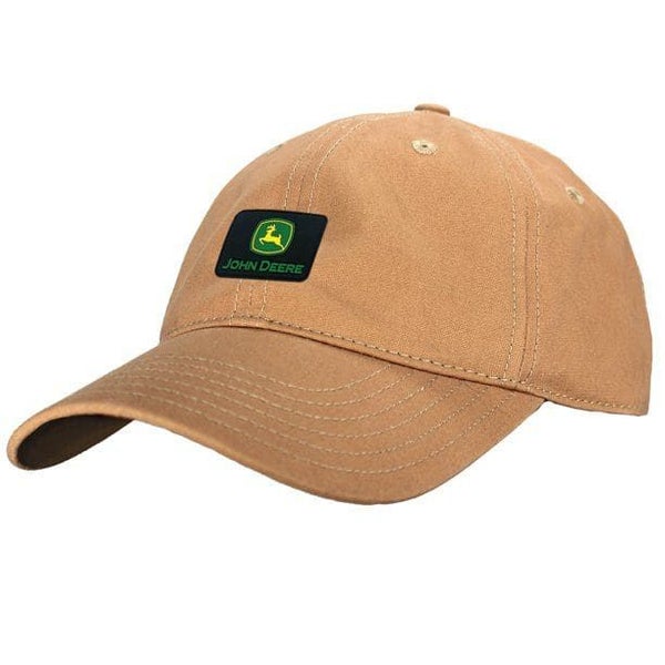 John Deere Carhartt Brown Water Resistant Cap Carousel 1