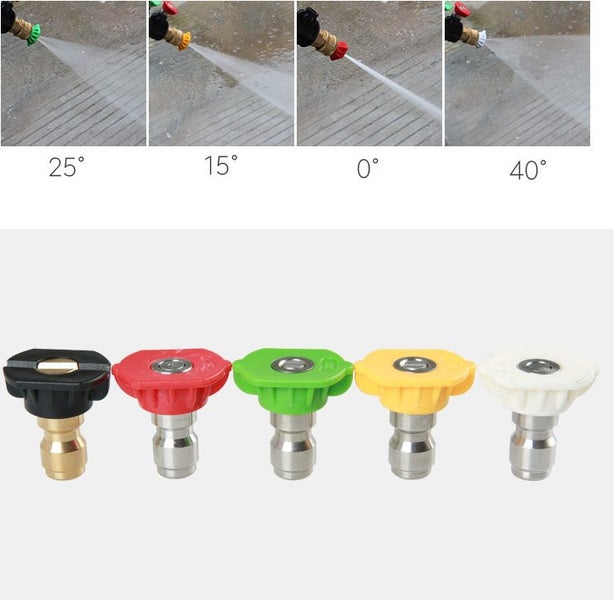 Water Blaster Nozzle Kit of 5 - 1/4QC Carousel 4