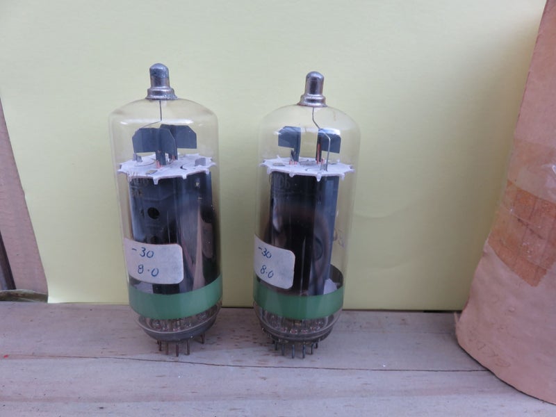 6KD6 VALVES NEC brand MATCHED PAIR NOS Carousel 1