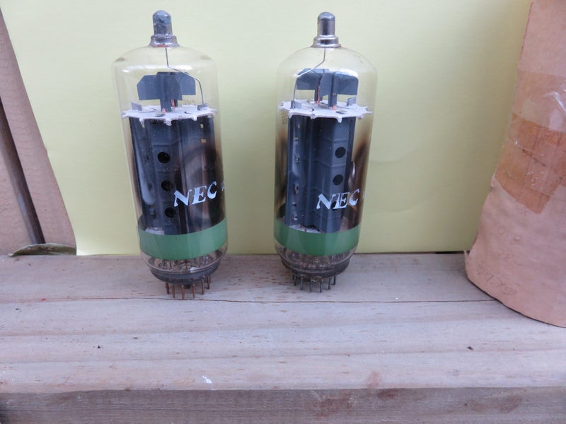 6KD6 VALVES NEC brand MATCHED PAIR NOS Carousel 3