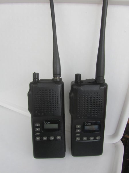 ICOM F4S UHF HANDHELD on PRS CHANNELS QTY 1 PAIR Carousel 1