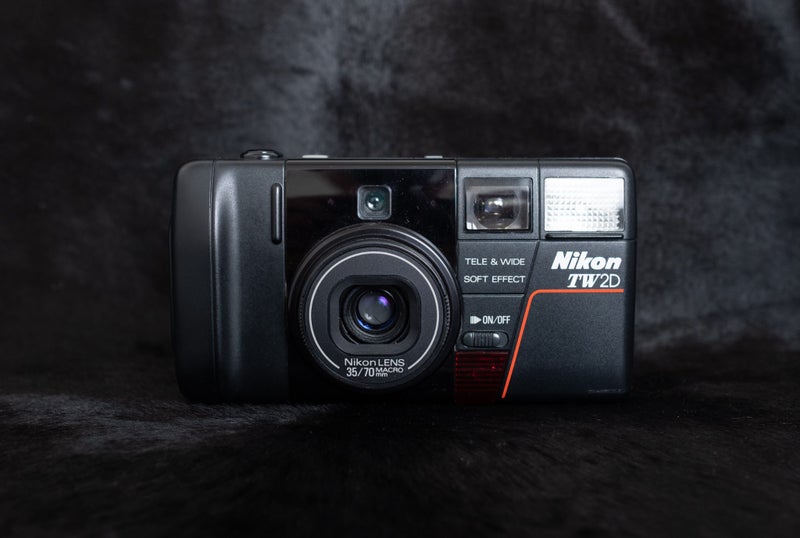 Nikon TW2D compact film camera Carousel 1