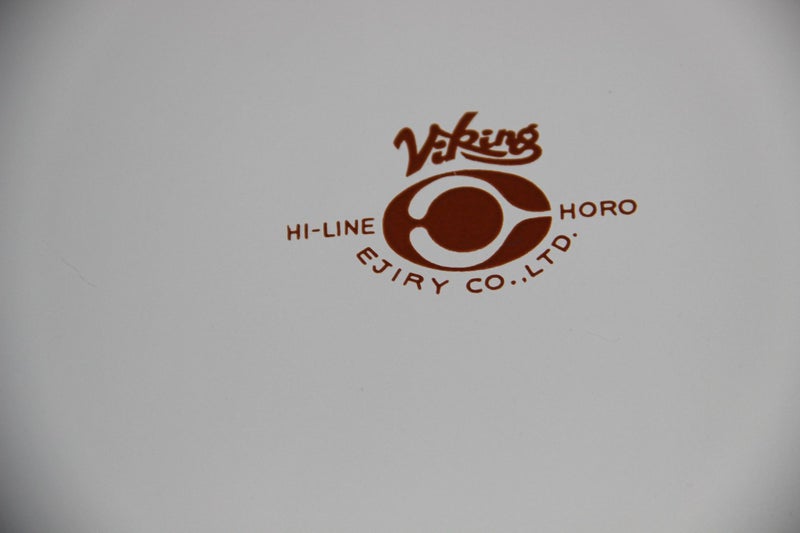 Viking Hi-Line Retro Enamel Platter Carousel 8