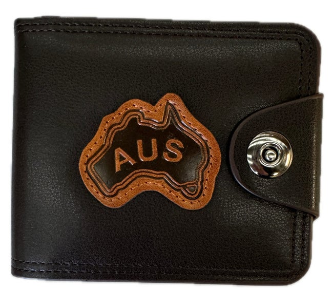 Souvenir Wallet Australia Classic AUS in Brown Carousel 1