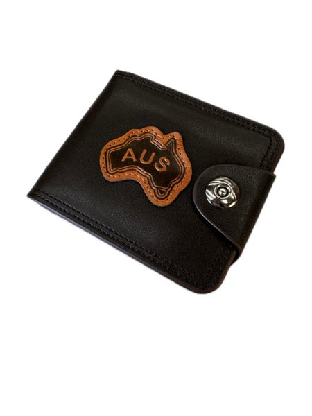 Souvenir Wallet Australia Classic AUS in Brown Carousel 2