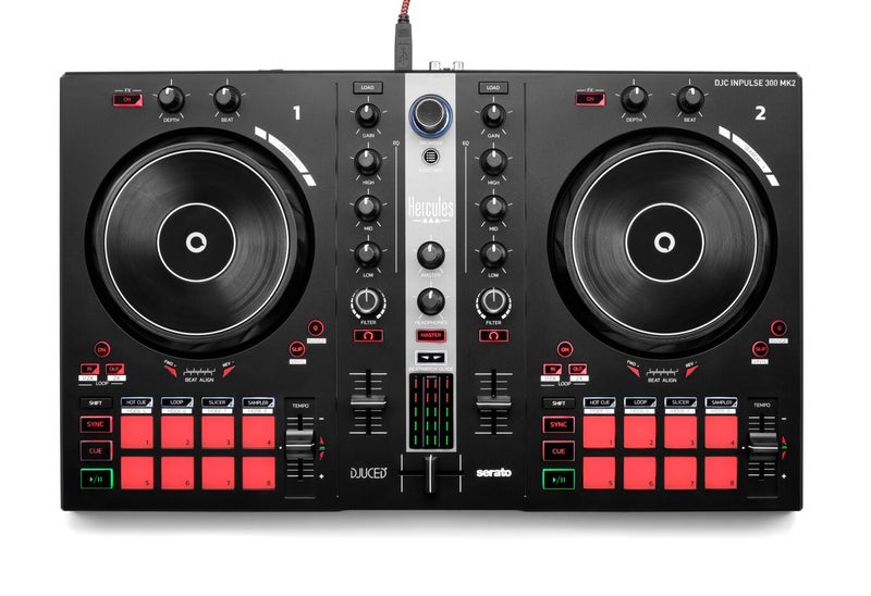 Hercules DJ DJControl Inpulse 300 mk2 DJ Controller Carousel 1