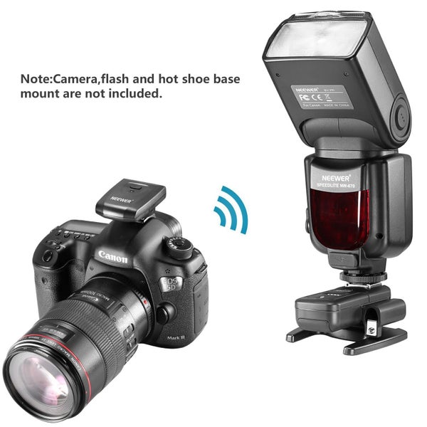 Neewer 16 Channels Wireless Radio Flash Studio Trigger Set for Canon Nikon Carousel 2