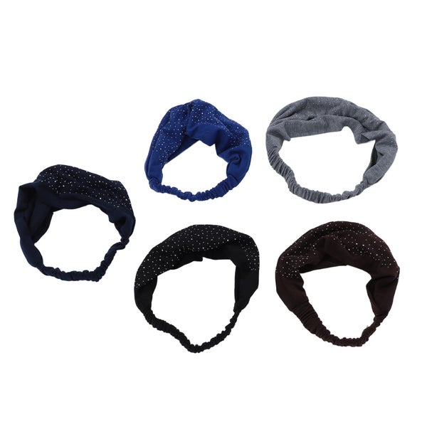 women yoga headbands wide bandana headband women sport sweatbands women workout Carousel 2