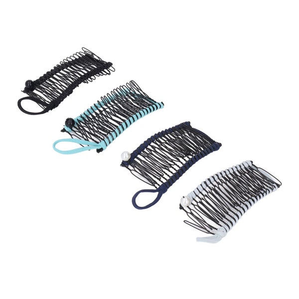 banana hair clips banana hair grip non crease hair clips 4Pcs Banana Hair Clips Carousel 2