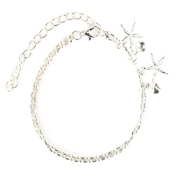 ankle bracelets anklets chain foot anklets chain double layered ankle bracelets Carousel 1