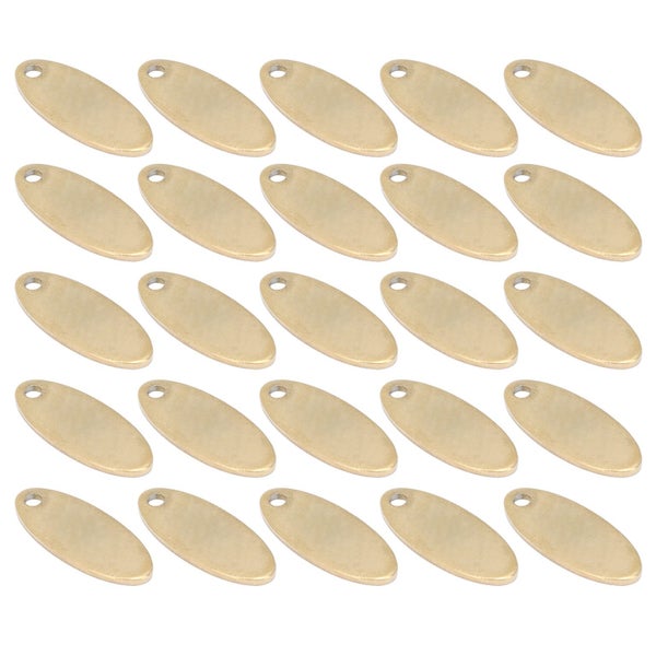 jewelry diy pendant diy pendant tag diy dog tag 20pcs Stainless Steel Oval Carousel 2
