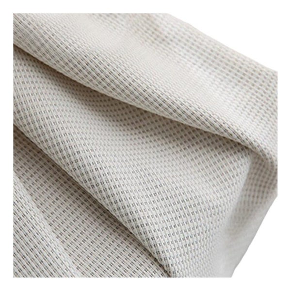 400 Centimetre Beige Modern Waffle Plaid Curtain For Living Room Bedroom Dining Carousel 1