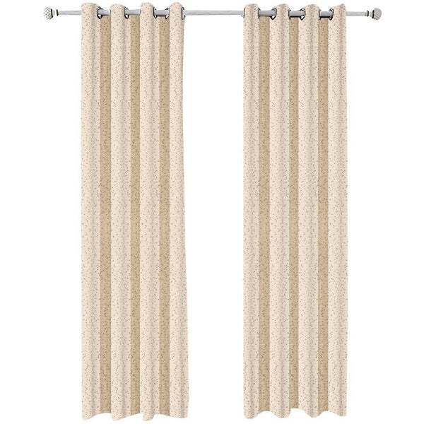 300 Centimetre Beige Modern Luxury Retro Style Curtains For Living Room Bedroom Carousel 1