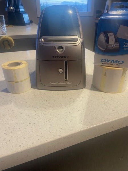 DYMO THERMAL PRINTING DUO LABELER WITH XTRA ROLLS Carousel 1