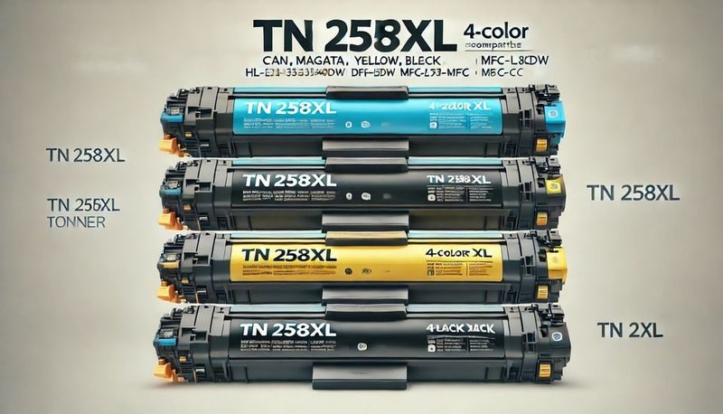 Brother TN258XL TN-258XL Toner for HL-L8240CDW, HL-L3240CDW, DCP-L3560CDW Carousel 2