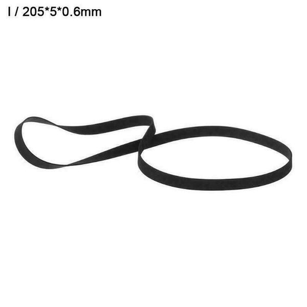 All Size Rubber Drive Belt Turntable Replacement For Phono/ Black, Carousel 19