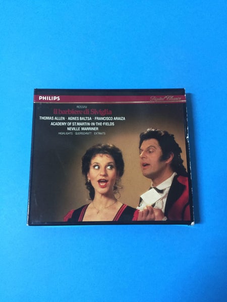 Rossini: A Barbiere Di Siviglia, Allen, Baltsa, Araiza (Philips) (CD) Carousel 1