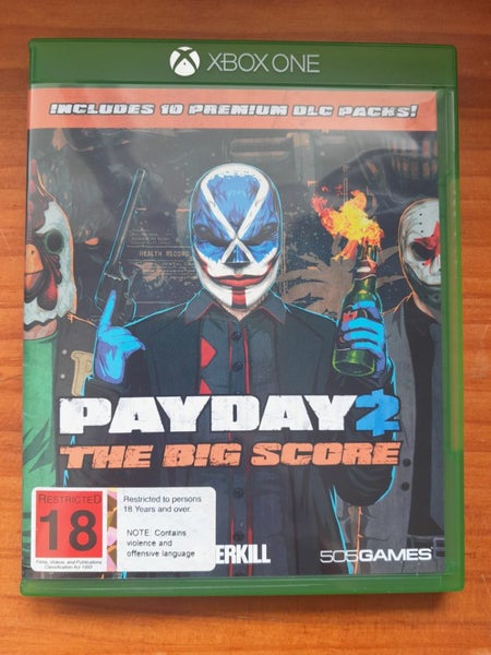Payday 2. The Big Score. Xbox One game Carousel 1