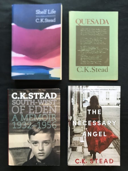 A WONDERFUL NZ WRITER .... C.K STEAD - FOUR GREAT TITLES TOGETHER Carousel 1
