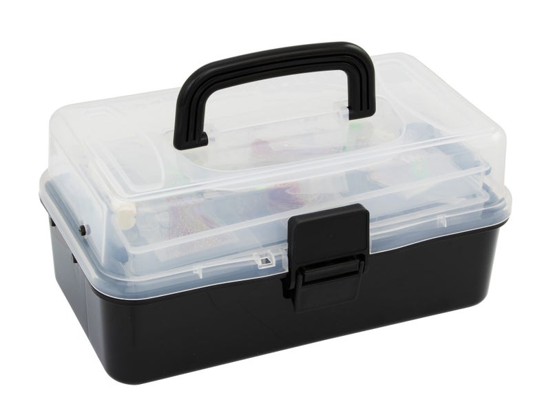 150+ Piece Value Fishing Tackle Kit with 2 Tray Box - Large Carousel 2