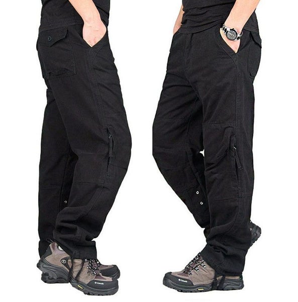 Men Multi-pocket Cargo Pants Carousel 1