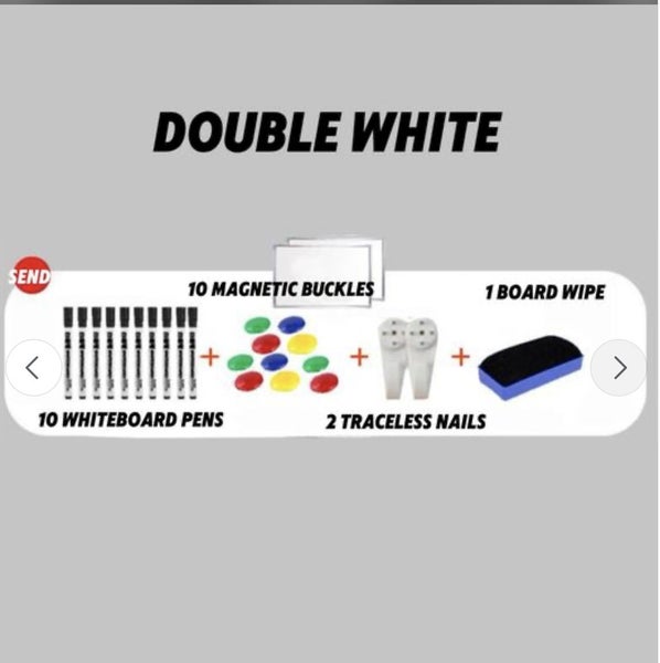 Wall-mounted whiteboard · Double-sided Magnetic blackboard 1500x1000mm Carousel 3