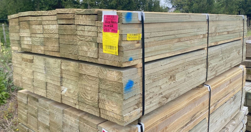 PINE, FENCE PALINGS, 150 x 25mm, ROUGH SAWN, H3.2 TREATED - 294m - TBT1970 Carousel 1