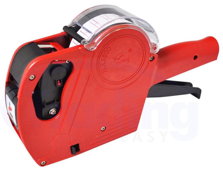 PRICE TAG GUN LABELER + 20 ROLLS PAPER + SPARE INK Carousel 7