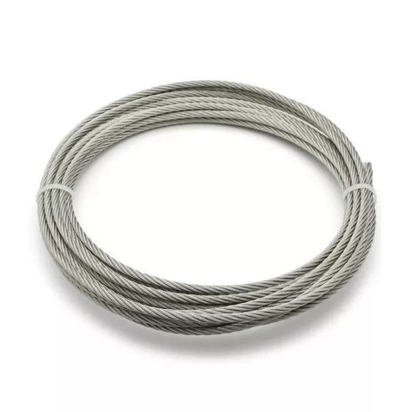 10 Meter 304 Stainless Steel 1mm 1.2mm 1.5mm 2mm Diameter Steel Wire Bare Rope Carousel 1