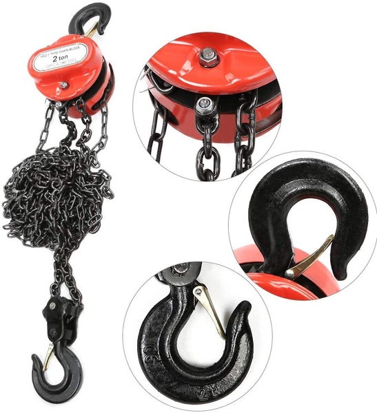 Chain Block & Tackle Hoist 3M 2Ton Carousel 1