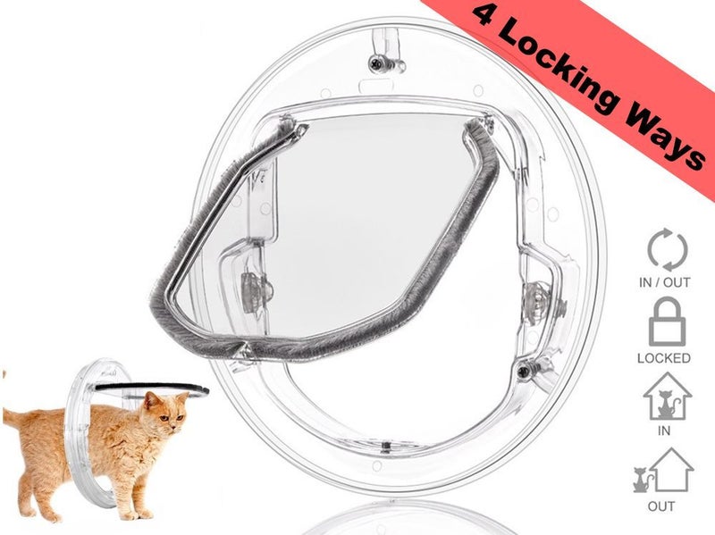 Pet Door With Lock For Cat Puppy Dog Door With Lock Carousel 10