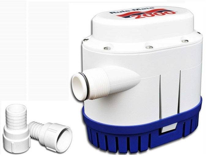 Rule-Mate Fully Automated Bilge Pump 2000GPH 24V Carousel 1